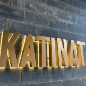 Biển hiệu chữ nổi ánh sáng LED – KATINAT