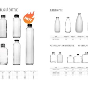 Chai thủy tinh Kombucha 1000ml GBB-1000-520R02